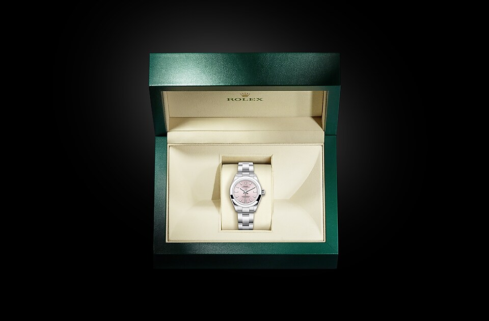 rolex oyster perpetual pink 28