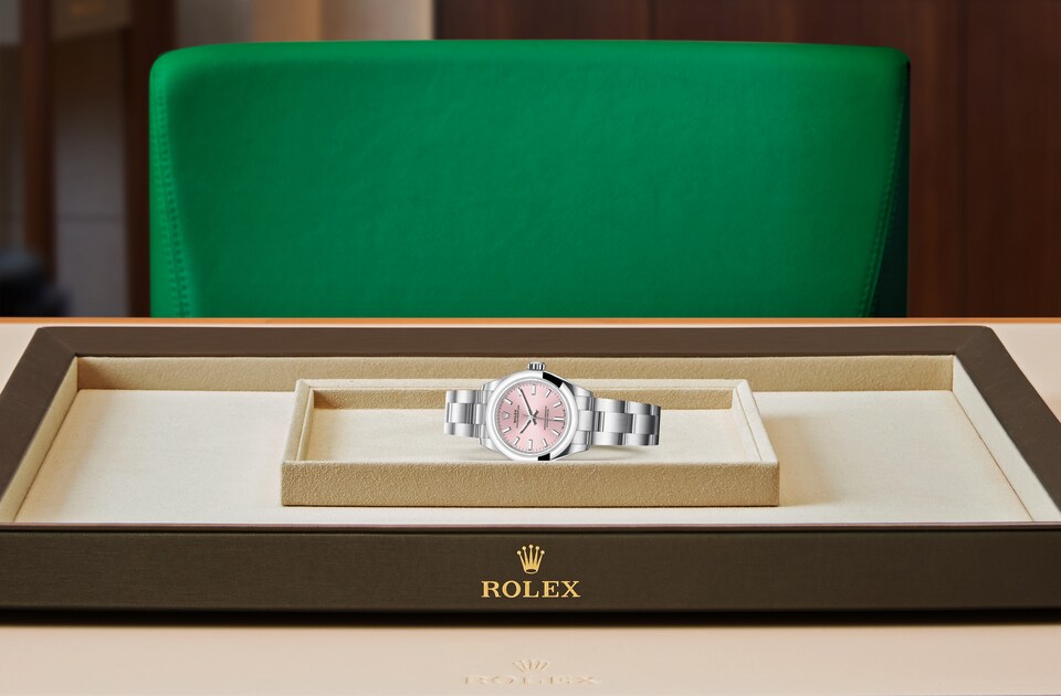 rolex oyster perpetual pink 28