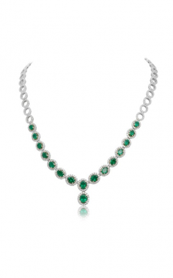 Roman And Jules Color Label Necklace GN2389WYEM-18K product image