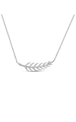 Roman And Jules Diamond Pave Leaf Necklace EN1034-1 product image