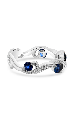 Roman And Jules White Gold Sapphire & Diamond Filigree Ring NR1071-1 product image