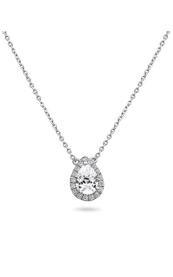 Roman And Jules Pave Diamond Halo Semi Mount Necklace MN807-2 product image