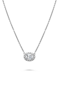 Roman And Jules Pave Diamond Halo Semi Mount Necklace MN807B-2 product image
