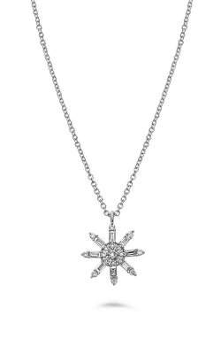 Roman And Jules Diamond Snowflake Necklace EN1088-1 product image
