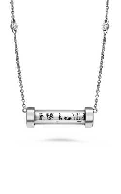 Roman And Jules Glass Tube Necklace MN801B-1 product image