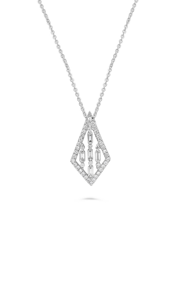 Roman And Jules Kite Shaped Diamond Pendant With Chain Necklace DN1037-1 product image