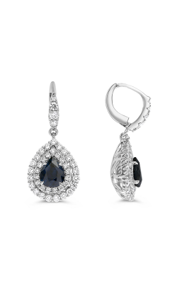 Roman And Jules Vintage Inspired Sapphire And Diamond Earrings ME754-2 product image