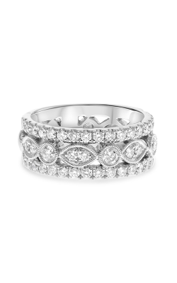 Roman And Jules White Gold Vintage Inspired Diamond Band KR5699-11 product image