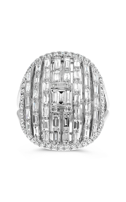 Roman And Jules White Diamond Dome Ring DR1033-1 product image