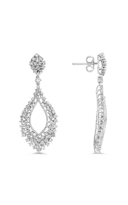 Roman And Jules Open Teardrop Diamond Earrings DE1021-1 product image