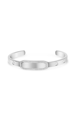 Roman And Jules White Gold Identification Bangle MB860-1 product image