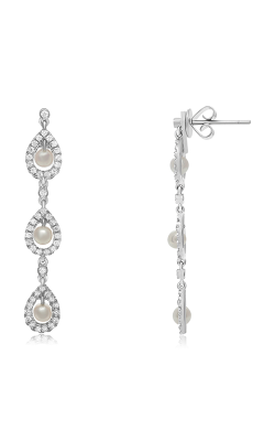 Roman And Jules Fashion Label Earrings KE1554WPRL-18K product image