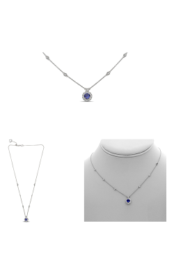 Roman And Jules Fashion Label Necklace KN3986WTZ product image