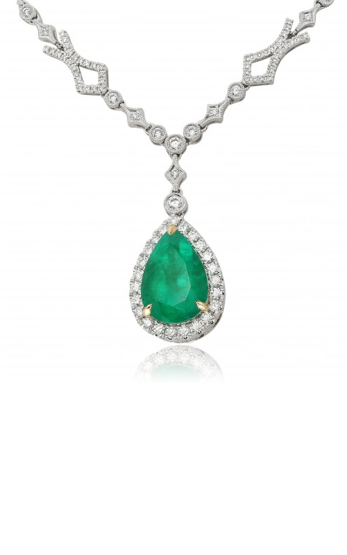 Roman and Jules Color Label Necklace KN3042WYEM-3product image