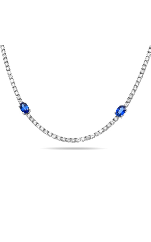 Roman and Jules Long Sapphire & Diamond Necklace UN2115-1product image