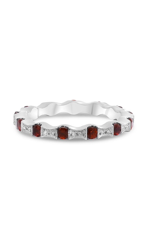 Roman and Jules White Gold Ruby & Diamond Eternity Band NR988-9product image