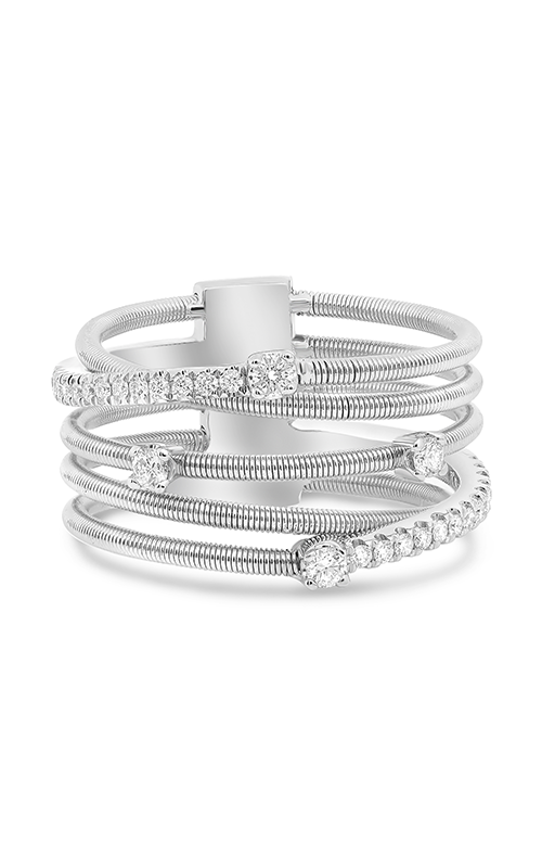 Roman and Jules White Gold Overlapping Coil Ring MR738-2product image