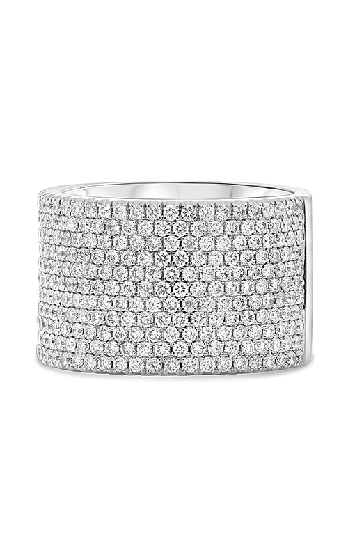 Roman and Jules White Gold Round Diamond Pave Band KR5944-1product image