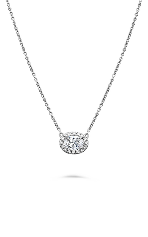 Roman And Jules Pave Diamond Halo Semi Mount Necklace MN807B-2product image