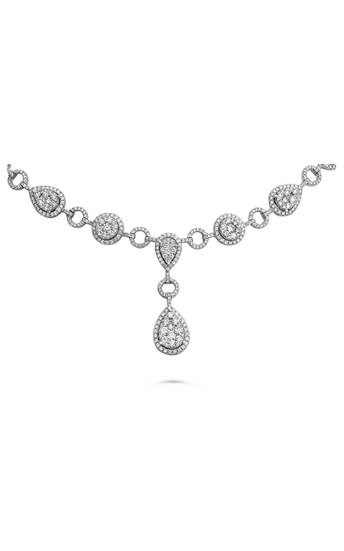 Roman And Jules Pear Shaped Pave Diamond Necklace UN2226-1product image