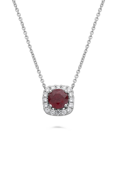 Roman And Jules Cushion Cut Ruby Pendant NN2212-1product image