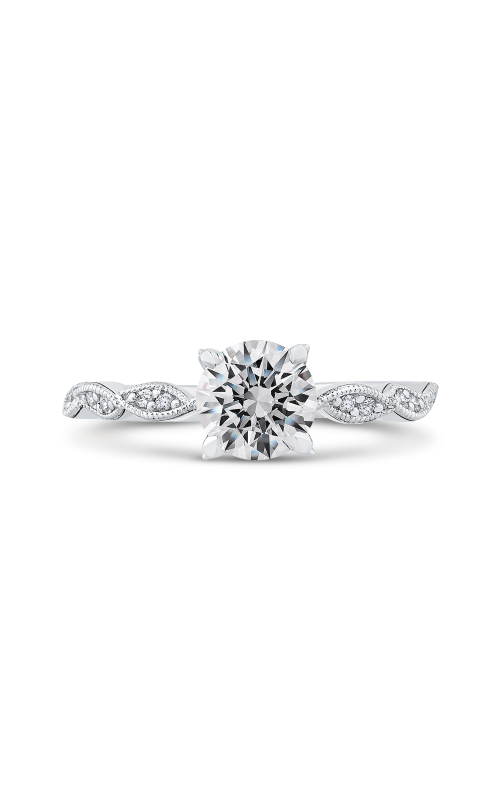 Shah Luxury Carizza Engagement Ring CA0259EHK-37W-1.00 (Center Not Included)