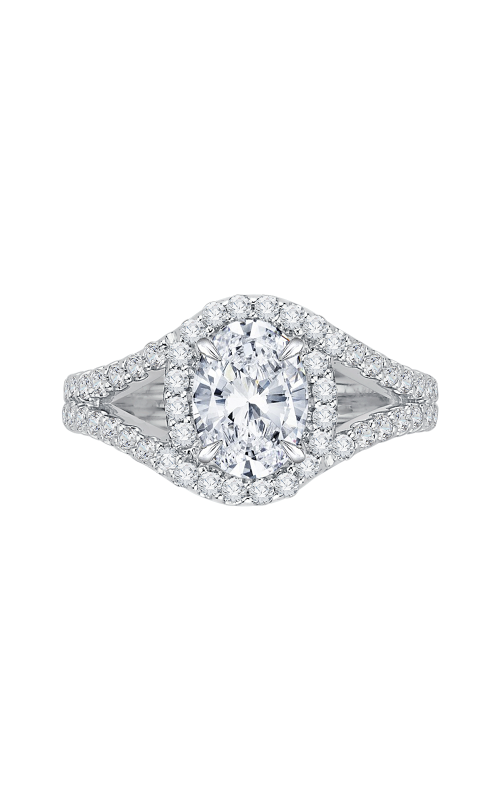 Shah Luxury Carizza Engagement Ring CAO0057EK-37W (Center Not Included)