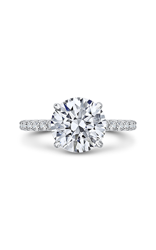 Shah Luxury Carizza Boutique Engagement Ring QR0045EK-40W-2.00 (Center Not Included)