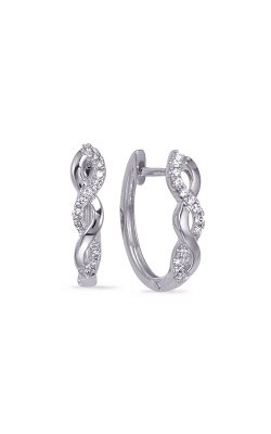 OPJ Signature Hoop Earrings E8025WG product image