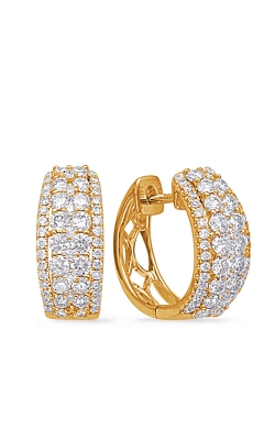 S. Kashi & Sons Diamond Earrings E8117YG product image