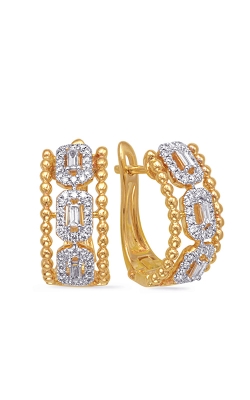 S. Kashi & Sons Diamond Earrings E8110YG product image