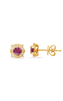 S. Kashi & Sons Ruby Earrings E8139-RYG product image
