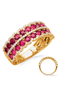 S. Kashi & Sons Ruby Fashion Ring C5850-RYG product image