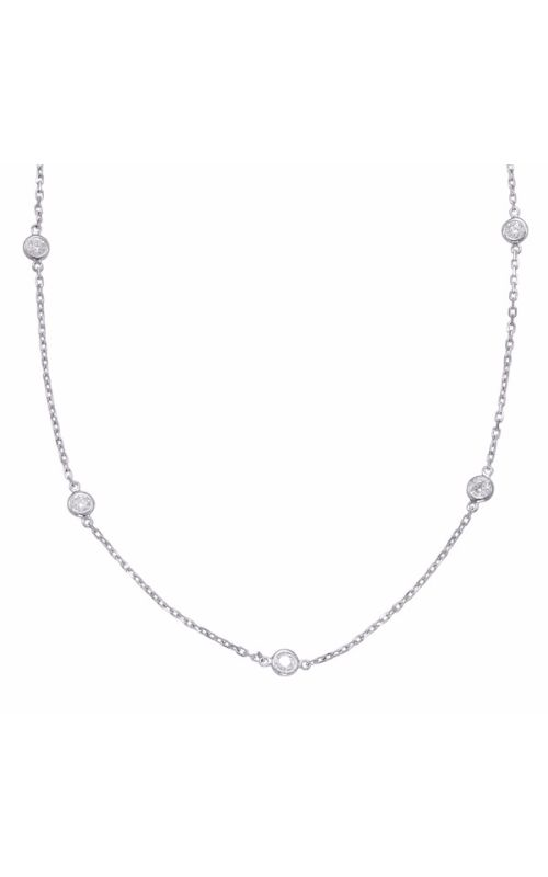OPJ Signature Diamond By The Yard Necklace N1077-2.3MWGproduct image