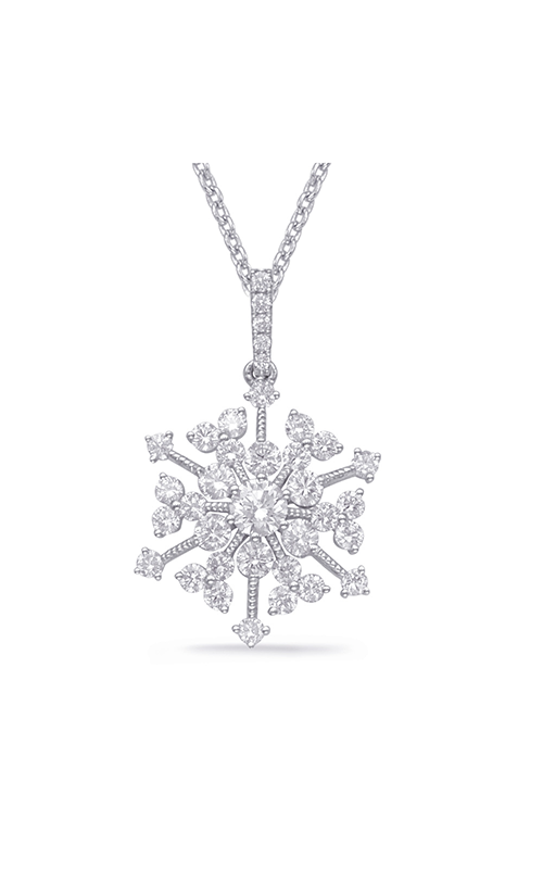 OPJ Signature Snowflake Pendant P3303WGproduct image