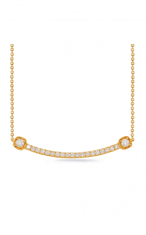OPJ Signature Diamond Necklace N1228YGproduct image