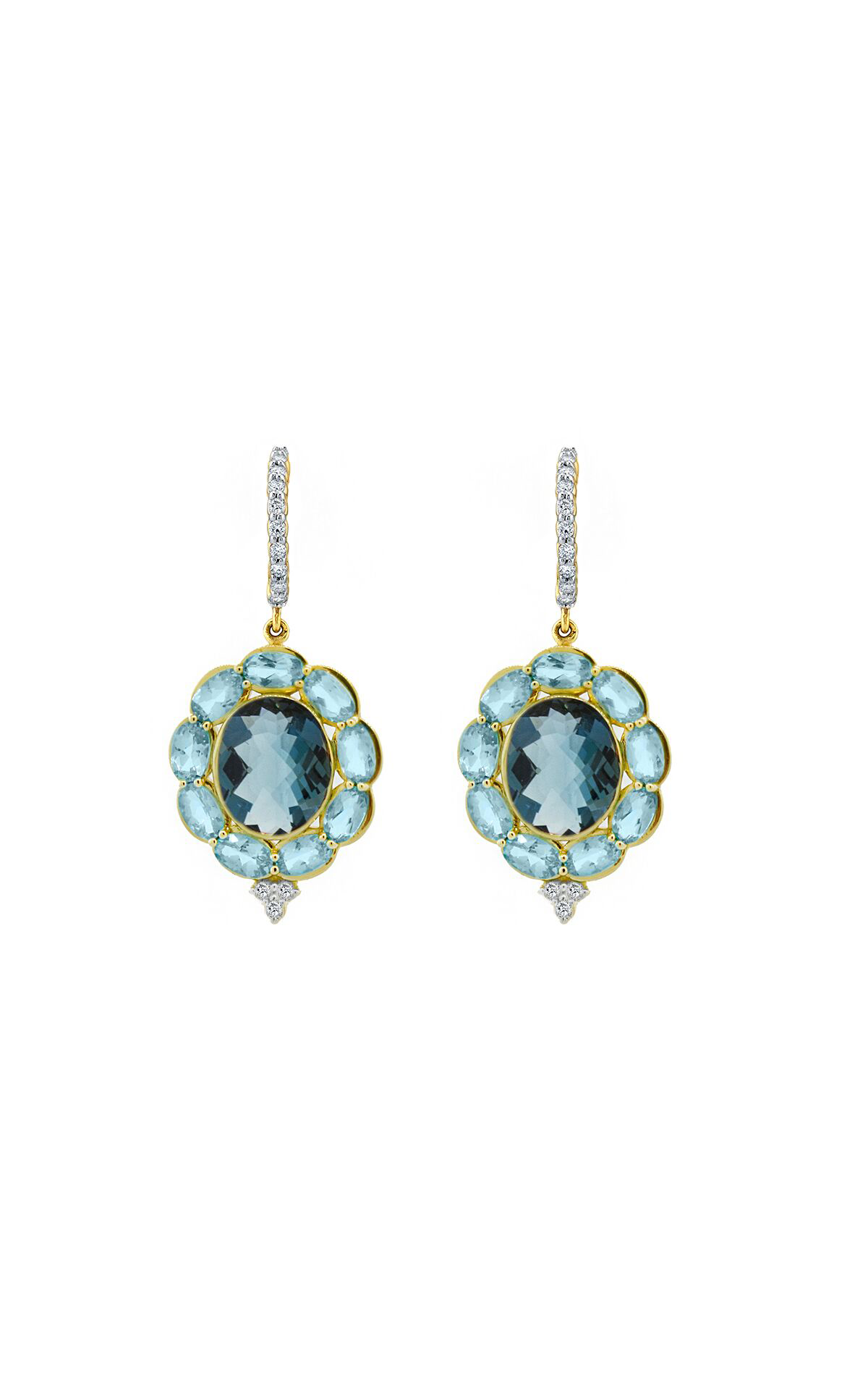 Sloane Street Jewelry SSE208TLBSWBWDCBY Earrings See at Bigham