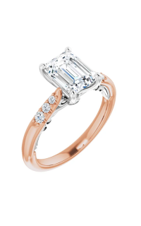 moissanite engagement rings