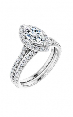 Stuller Halo Engagement Ring 122870 product image