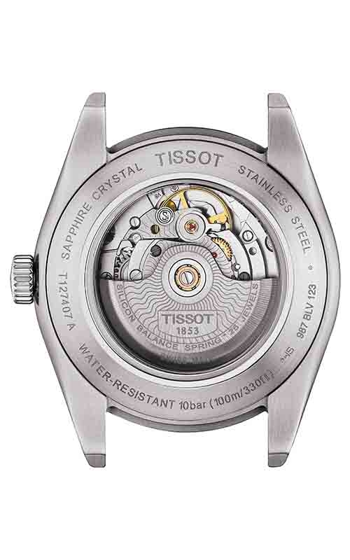 Tissot T-Classic Gentleman Powermatic 80 Silicium Watch T1274071109101 3