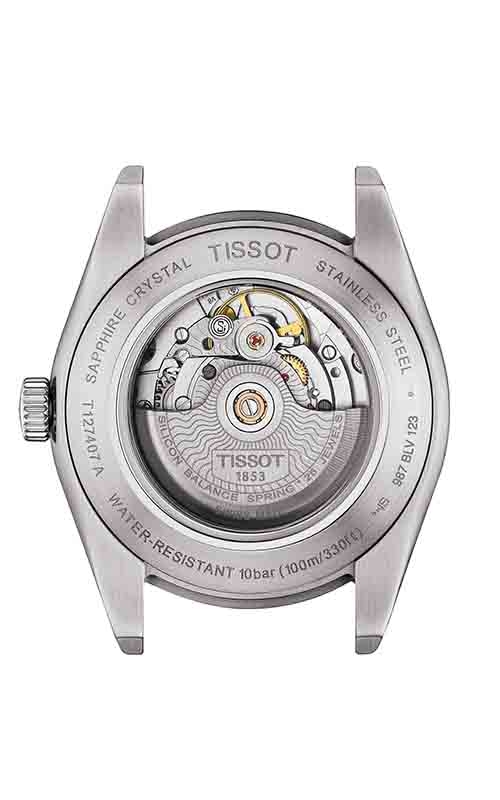 Tissot T-Classic Gentleman Powermatic 80 Silicium Watch T1274071603101 3