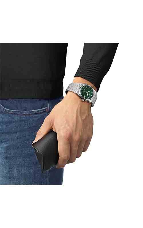 Tissot T-Classic Prx Powermatic 80 Watch T1374071109100 4