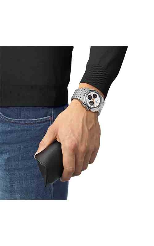 Tissot T-Classic Prx Automatic Chronograph Watch T1374271101100 4