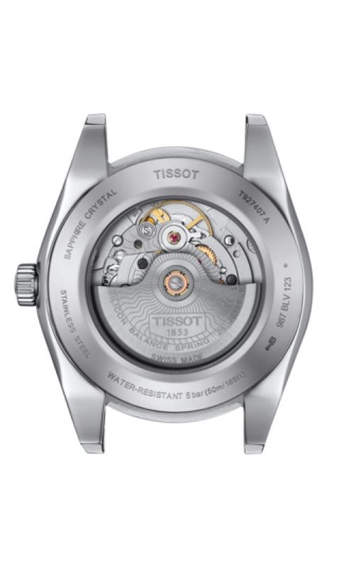 Tissot Gentleman Gold Bezel Watch T9274074604100 3