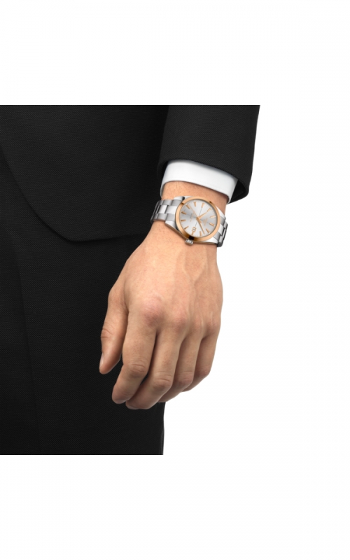 Tissot Gentleman Gold Bezel Watch T9274074103100 3
