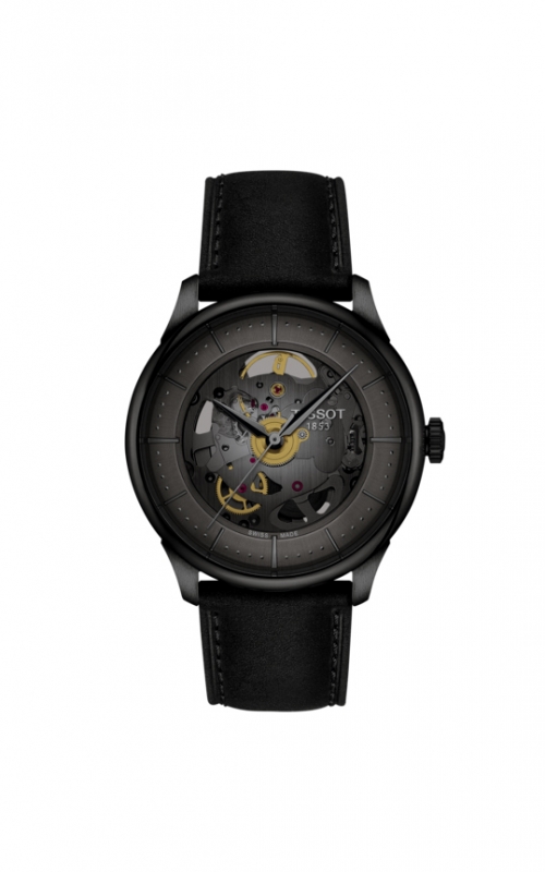 Tissot Chemin Des Tourelles Skeleton Watch T1398363644100product image