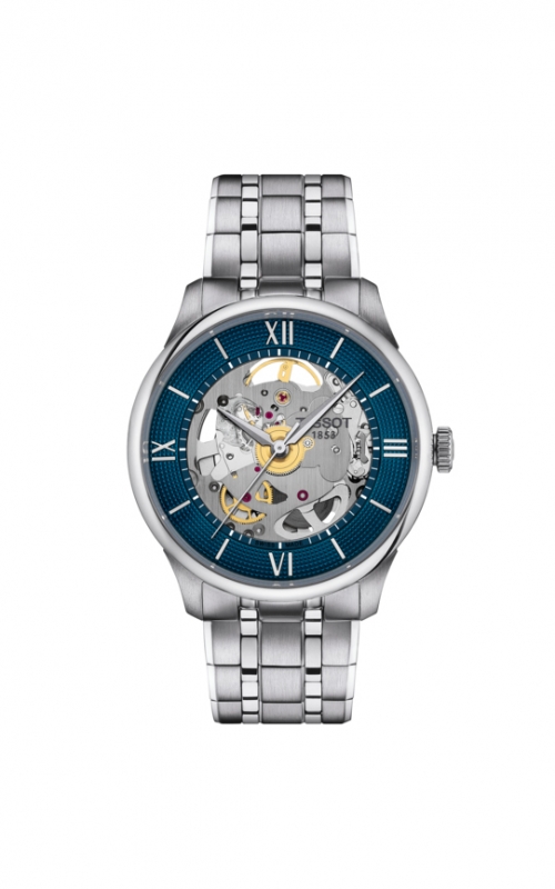 Tissot Chemin Des Tourelles Skeleton Watch T1398361104800product image