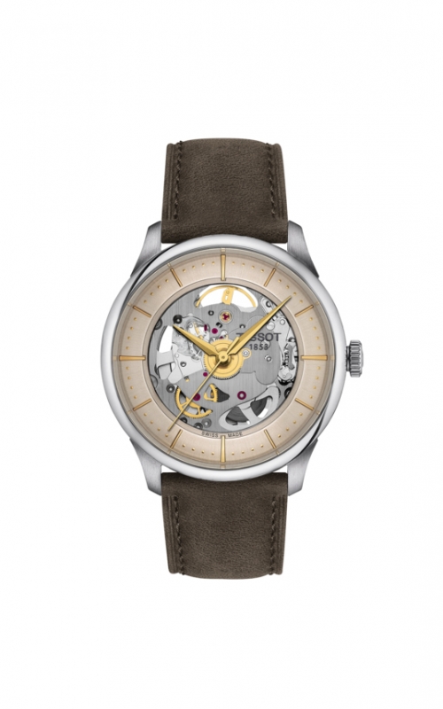 Tissot Chemin Des Tourelles Skeleton Watch T1398361626100product image