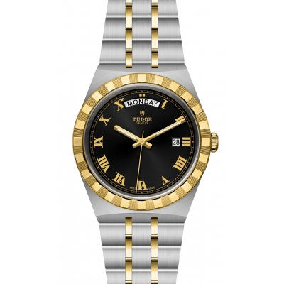 TUDOR チュードル Le Royet ゴールド文字盤 ビンテージ チューダー ロイヤル 18Kイエローゴールドを組み合わせた上品な1本