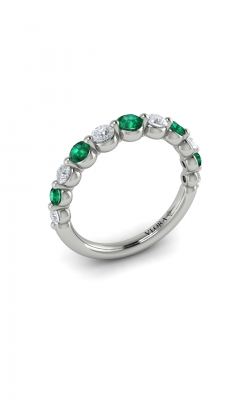 Vlora Adella Diamond and Emerald Fashion Ring VR60091E-14WG product image